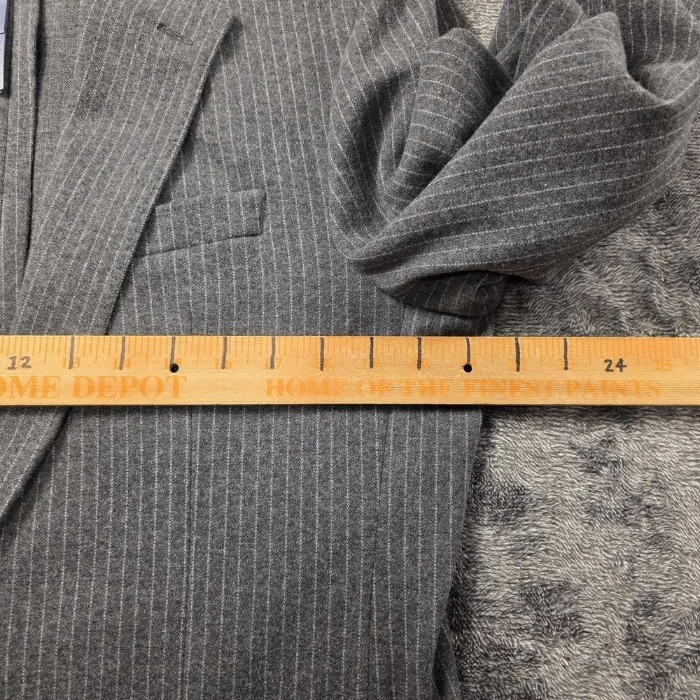 Polo Ralph Lauren Kent Soft Pinstripe Knit Suit Jacket Men‎ 42R $800